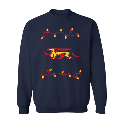 University Of Guelph Bookstore Gryphons Holiday Crewneck