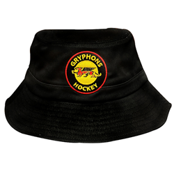 Black B Clutch Hockey Bucket Hat