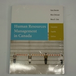 HUMAN RESOURCES MANAGMENT IN CANADA PACKAGE