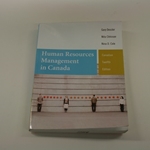 HUMAN RESOURCES MANAGEMENT IN CANADA TEXTBOOK