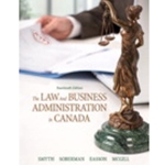 THE LAW AND BUSINESS ADMINISTRATION IN CANADA
