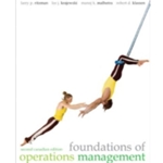 FOUNDATIONS OF OPERATIONS MANAGEMENT