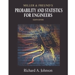 MILLER AND FREUND'S PROBABILITY AND STATISTCS FOR ENGINEERS