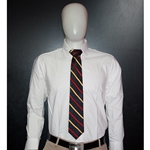 Red and Gold Striped Tie