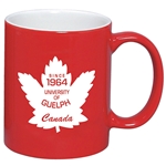 U of G Maple Leaf Mug