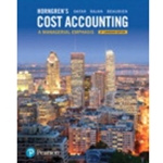 COST ACCOUNTING WITH MYLAB ACCT/ETEXT ACCESS