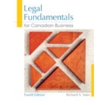 LEGAL FUNDAMENTALS FOR CANADIAN BUSINESS