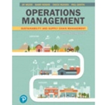 OPERATIONS MANAGEMENT TEXTBOOK (USED ONLY IF AVAIL.)