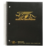 5 Subject Coil Notebook w/ Guelph Gryphons