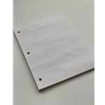 3 Hole Pad Lined Paper Wide Rule