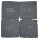 Gryphons Slate Coaster Set