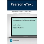 (ACCESS CODE) EBOOK INTRO. TO ECONOMETRICS