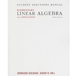 Elementary Linear Algebra with Applications
