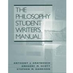 The Philosophy Student Writer's Manual