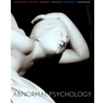 Abnormal Psychology, First Canadian Edition with Introduction to the DSM-5