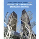 Introduction to Professional Engineering in Canada, Fourth Canadian Edition
