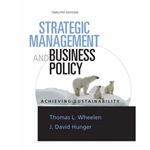 Strategic Management and Business Policy