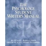 The Psychology Student Writer's Manual