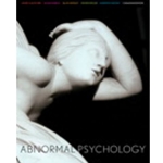 Abnormal Psychology, First Canadian Edition with MyPsychLab