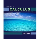 Concepts of Calculus with Applications, Updated Edition