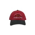 BLACK/RED "UNIVERSITY OF GUELPH" GRYPHONS HAT