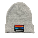 Grey Gryphons Marled Cuff Beanie