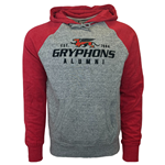 Grey/Red Gryphons Alumni Heritage Hoodie