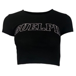 Black  Guelph Ribbed Tee