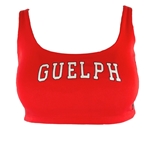 Red Guelph Scoop Neck Tank