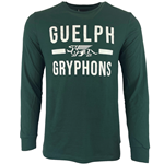 Green Guelph Gryphons Long-sleeve Tee