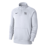 White Nike UG Club Fleece 1/4 Zip