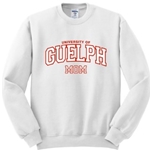 White Mom Guelph Crewneck Sweater