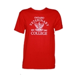 Red Mens OVC Russell Tee