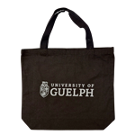 Black Identifier Cotton Tote