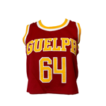 Red Guelph 64 Basketball Crop Jersey