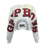 White Gryphons Cropped Crew