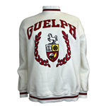 Guelph Laurel Crest Mock Neck Crew