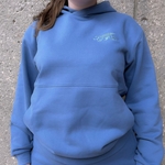 Oasis Blue Steady State Pullover Hood