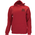 Youth Gryphons Stacked Pullover Hoodie - Red