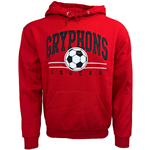 Youth Red Gryphons Soccer Hoodie