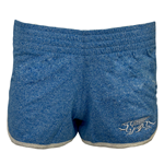 Heather Blue Gryphons Cotton Shorts