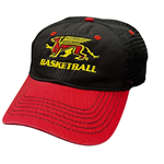 Black/Red Gryphons Value Trucker Hat - Basketballl