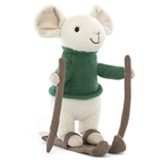 Merry Mouse Skiing - Jellycat