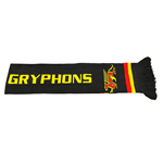 Black Guelph Gryphons Woven Scarf