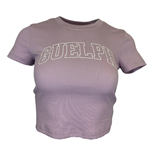 Lilac Guelph Ribbed Tee