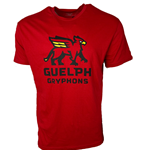 Red Guelph Gryphons Tee