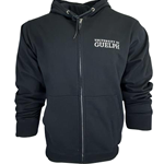 Black Identifier Full-zip Hood