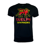 Gryphons Stacked Performance Tee - Black