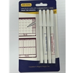 4 Pack Wet Markers