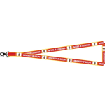 Red Horsecrest Lanyard
